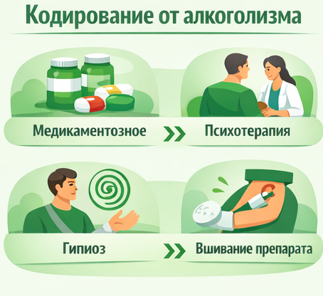 кодирование от алкоголизма в Урюпинске Санати